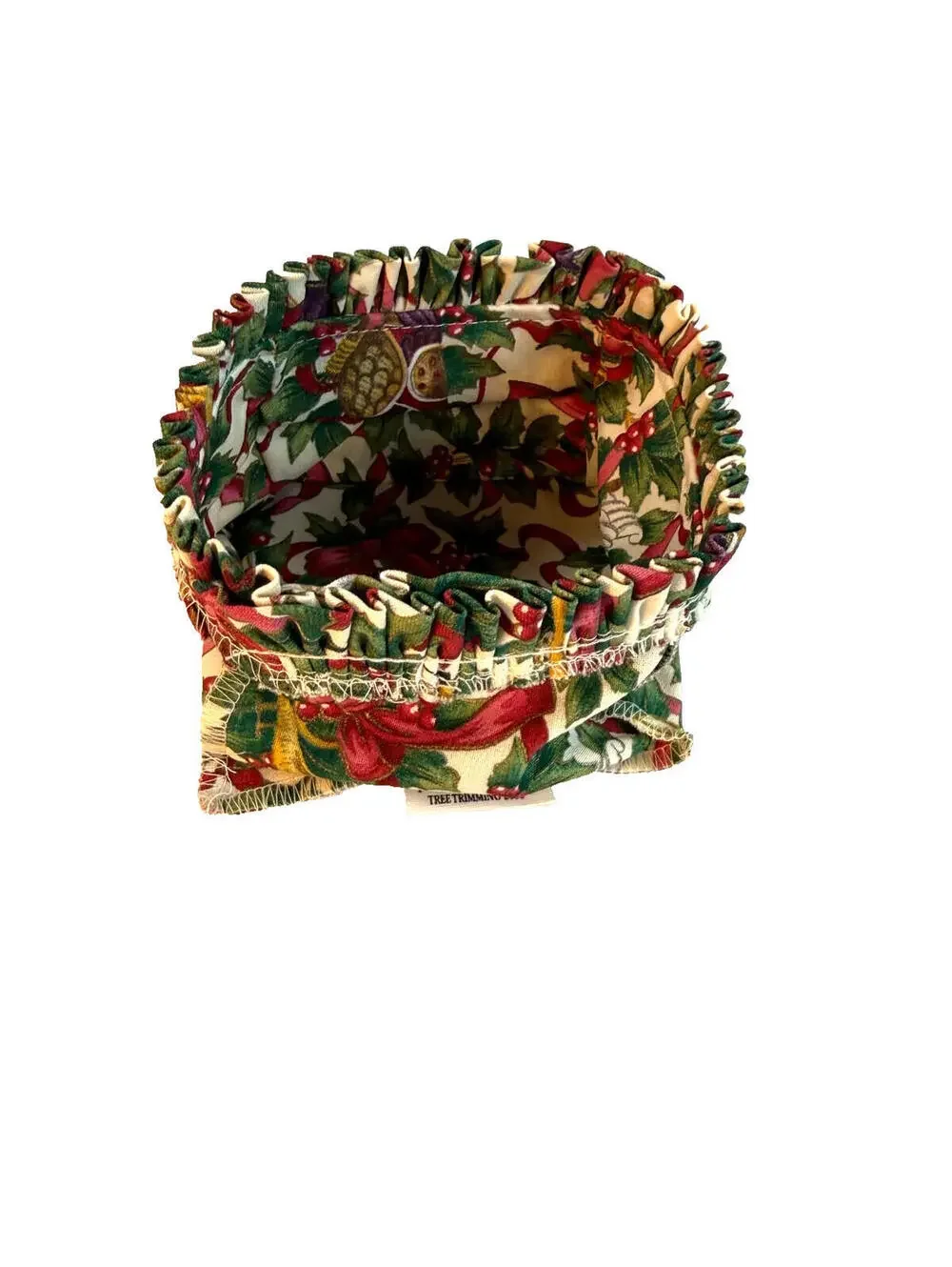2000 Longaberger Tree Trimmng Holly Ribbon Liner